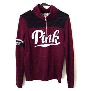 Pink half zip!